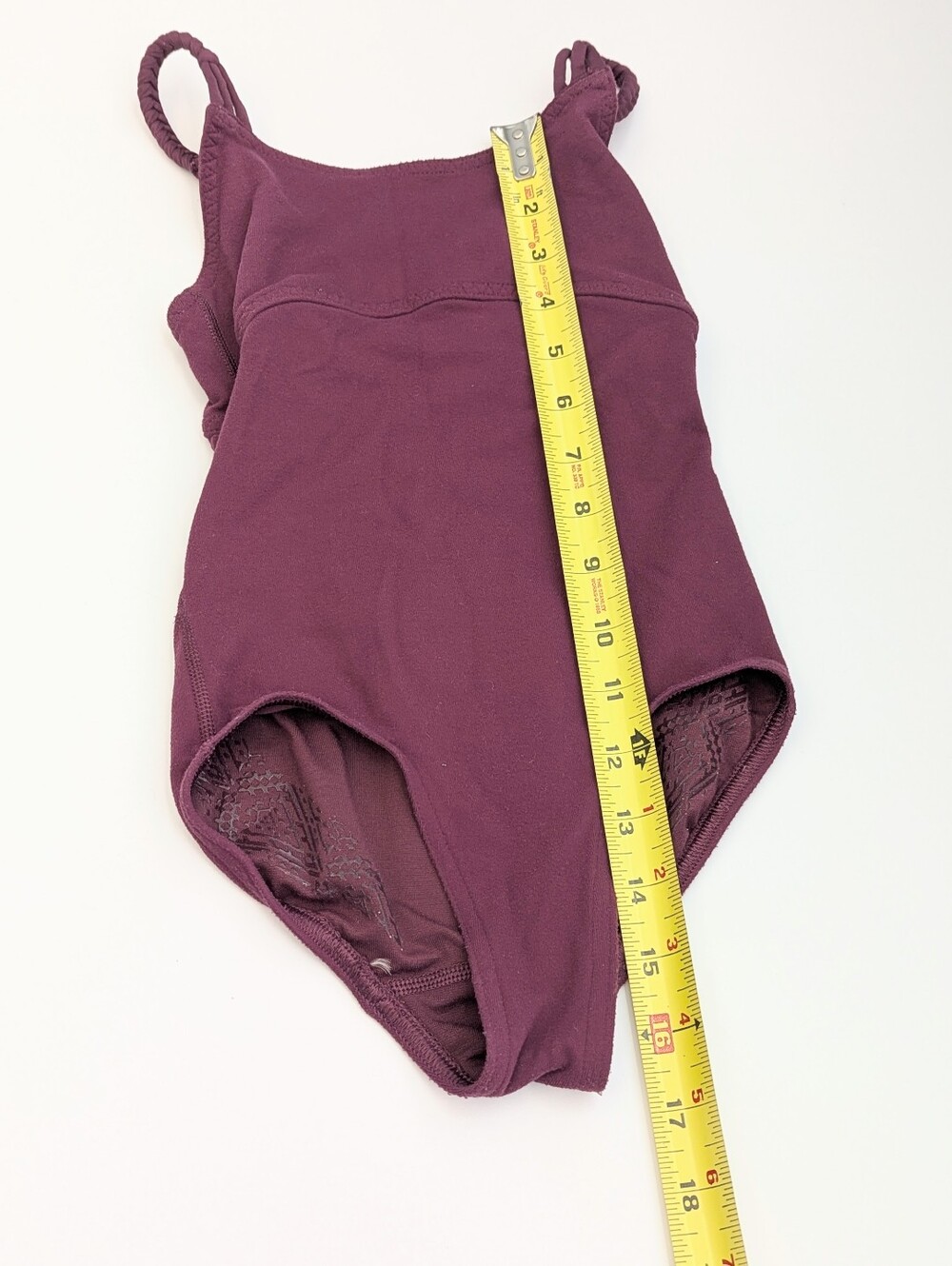 Ivivva by Lululemon Girls' (7) One-Piece Bodysuit w/Braided Adjustable Straps - Picture 10 of 11